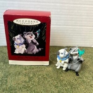 Hallmark Disney Pocahontas Percy Flit Meeko Keepsake Ornament